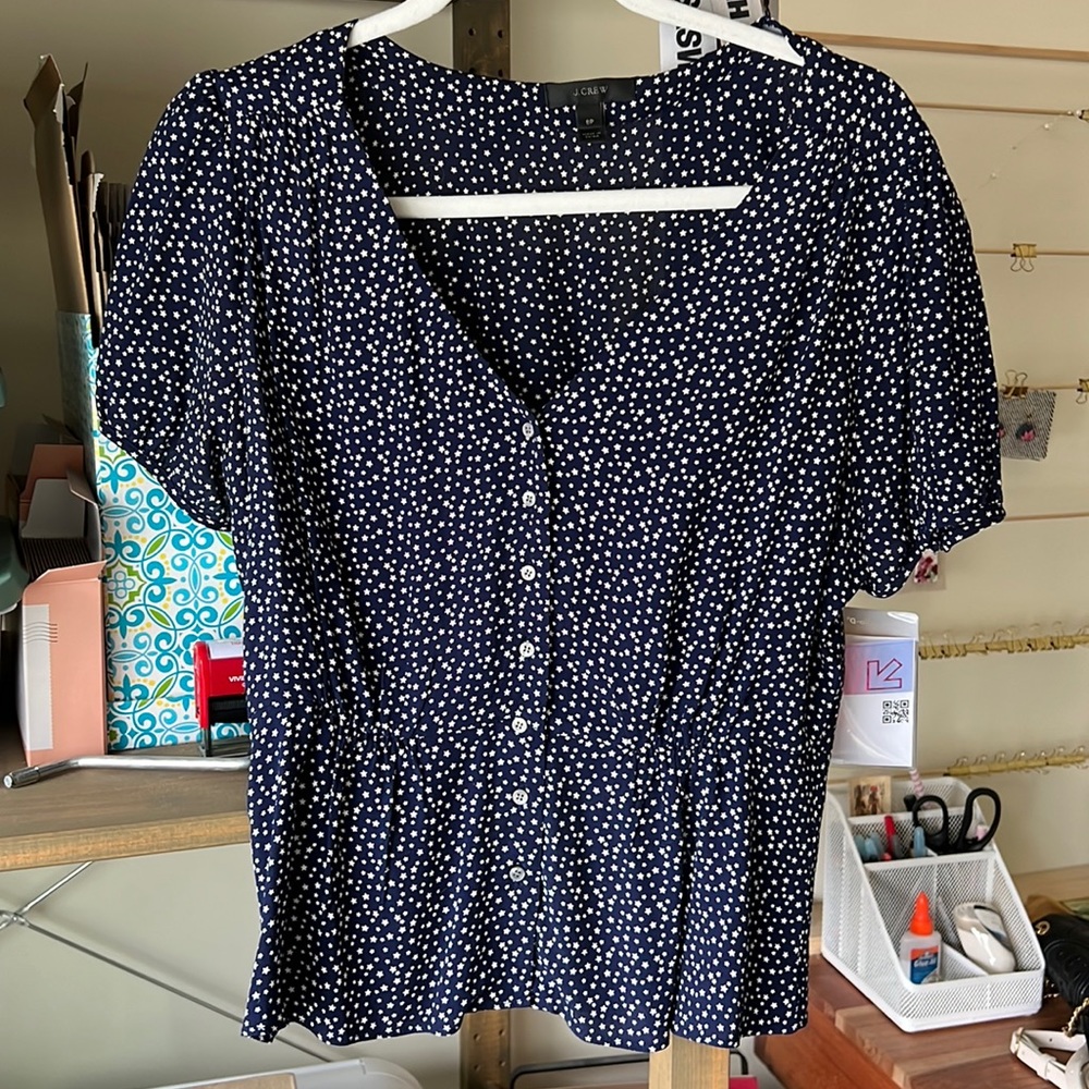 Star J crew blouse